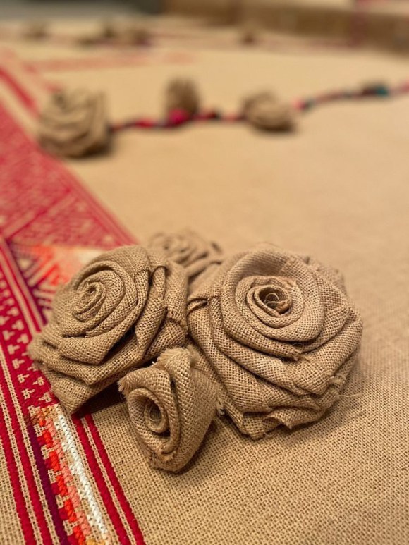 embroidered tapestry